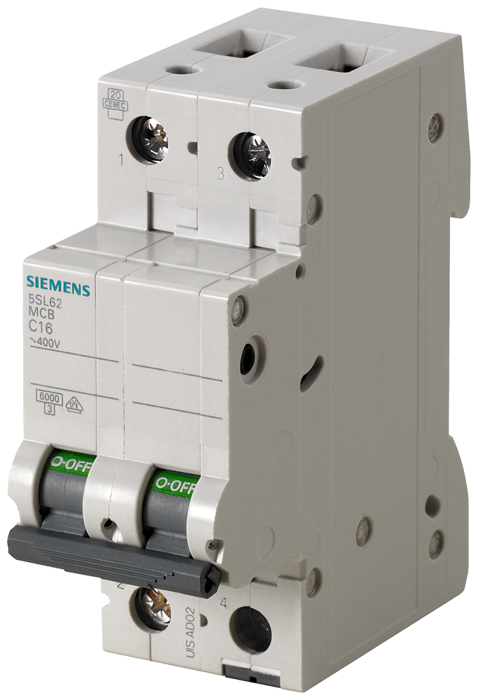 INTERRUPTOR 100184318-100383987 5SL6220-7MB 2X20 400V SIEMENS