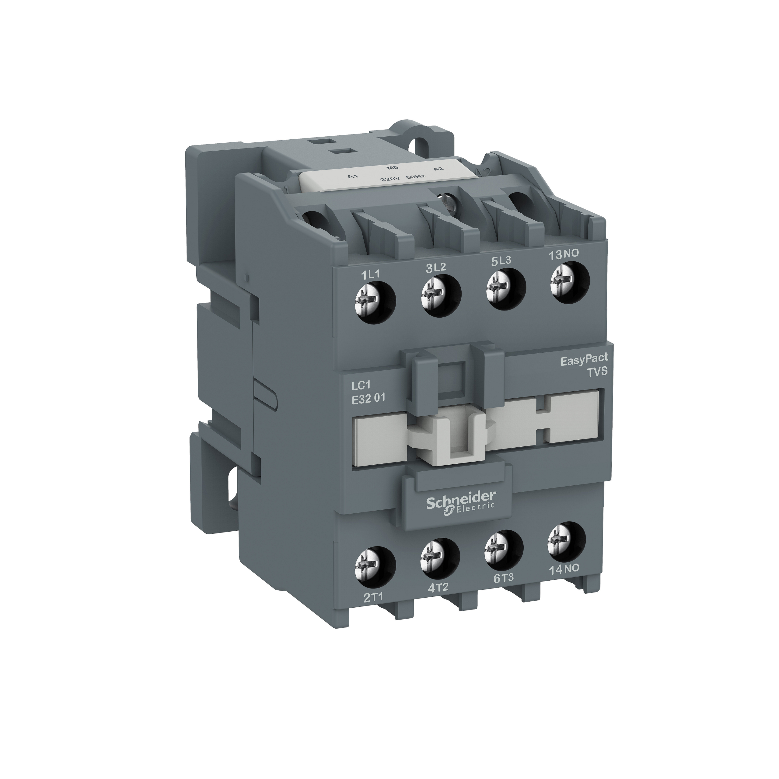 CONTACTOR LC1E3810M6 3P TES.E 1NA 38A AC3 220VAC 60HZ PP