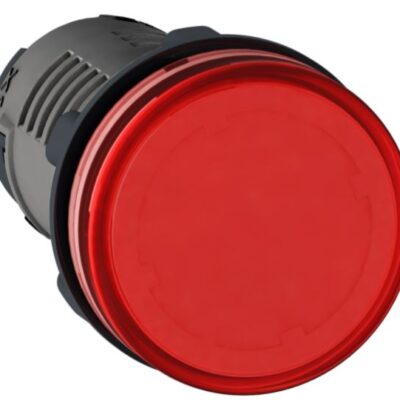 Luz piloto de señalización 24V AC/DC, Rojo