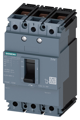 INTERRUPTOR 100346394 3VM1110-3EE32-0AA0 70-100A SIEMENS