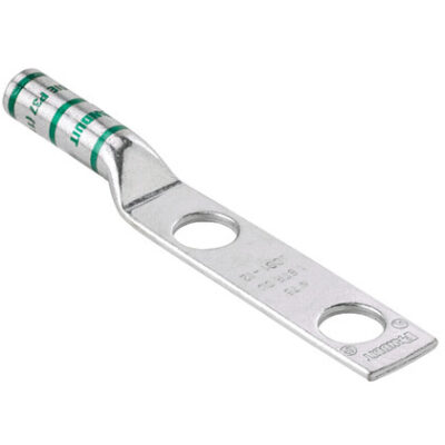 TERMINAL LCC6-14D-L PONCHAR 6AWG DOBLE OJO DE 1/4" PANDUIT