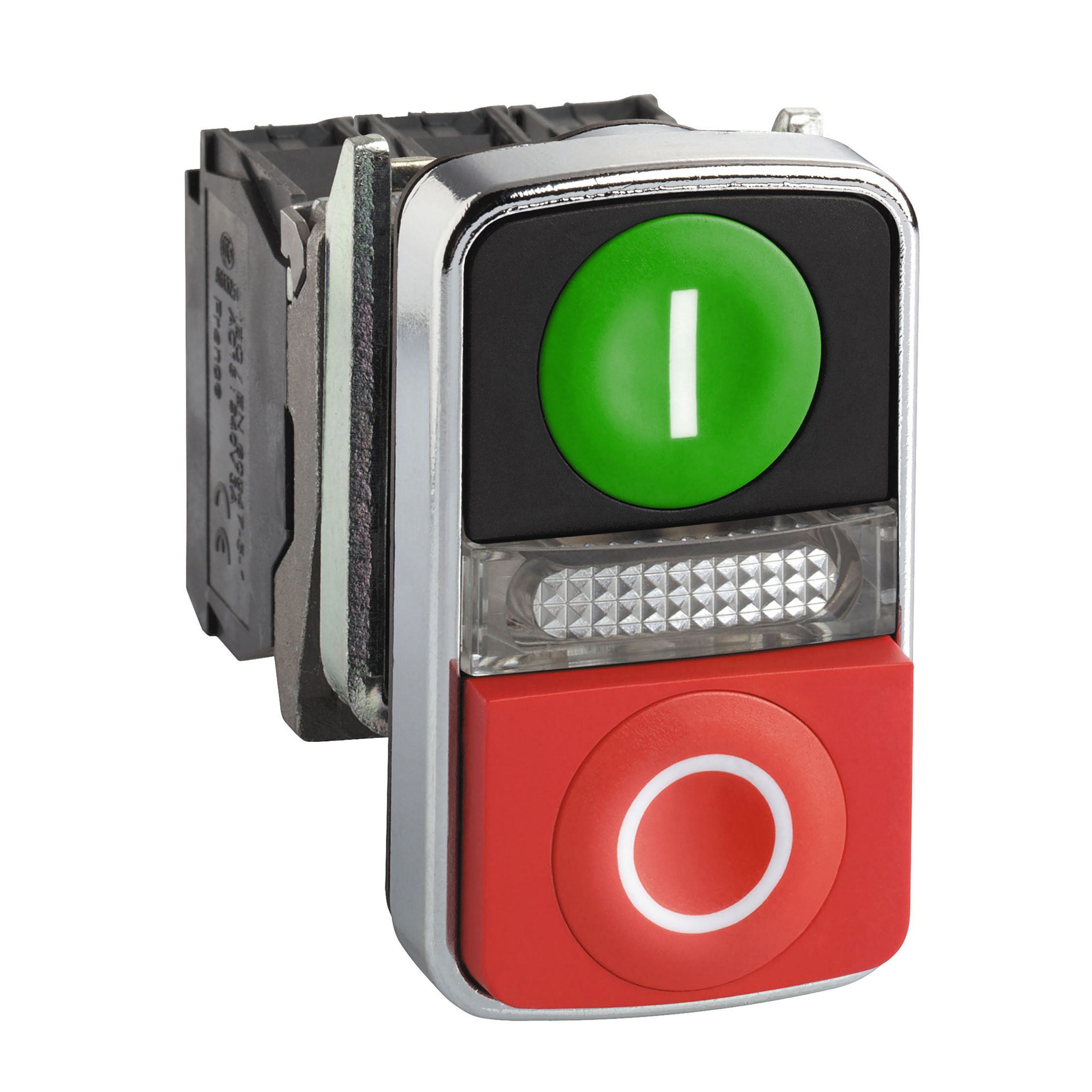PULSADOR XB4BW73731G5 DOBLE LED 120VAC PP